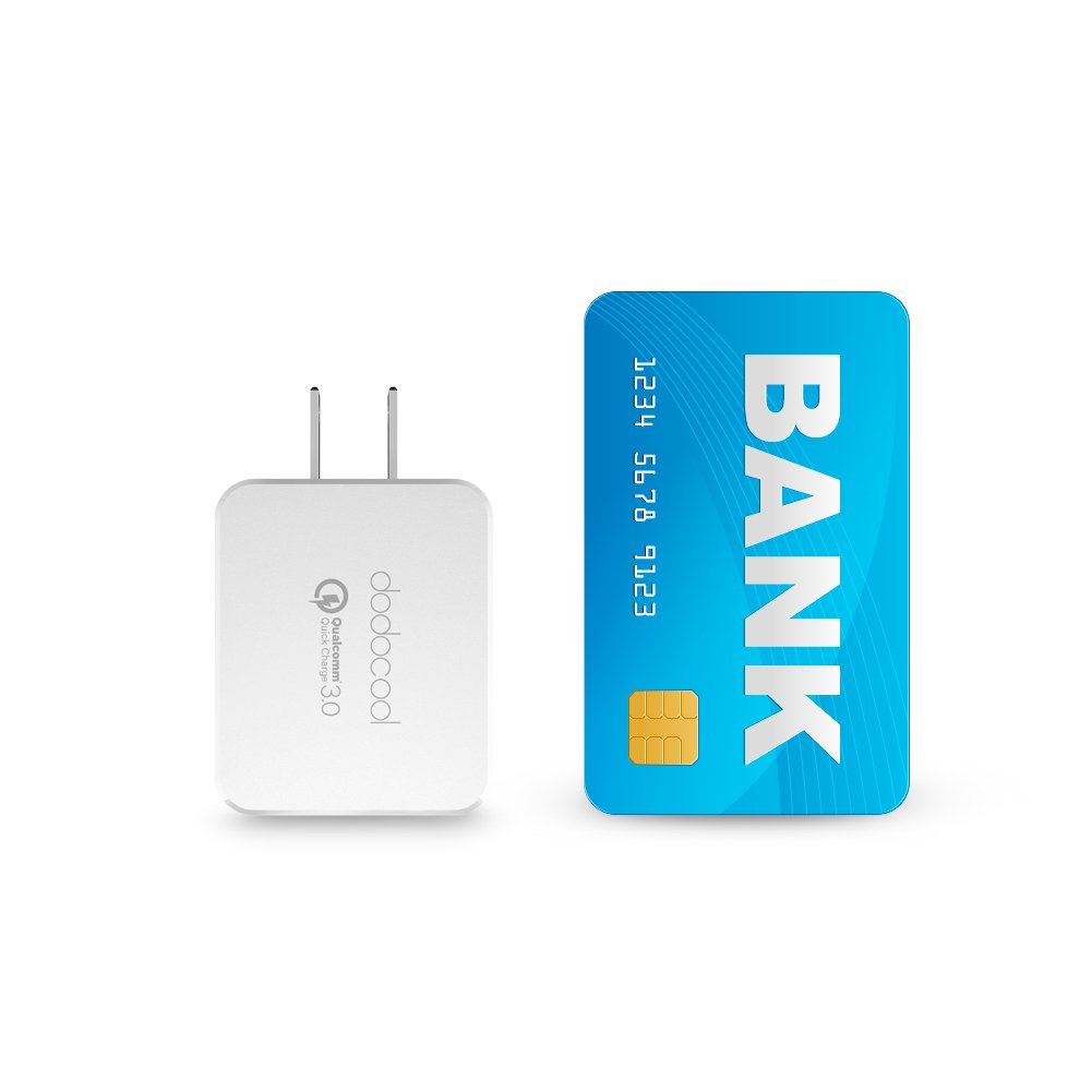 [Qualcomm 認証済み] dodocool USB充電器 高速充電 3.0 18 w USB 壁式チャージャー Android スマホ タブレット LeTVルMAX Pro用 米国 プラグ