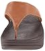 FitFlop Women's Lulu Thong Sandal,Toffee Tan,9 M US