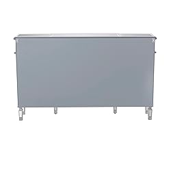 Powell Company Mirrored 4-Door 3-Drawer Console