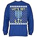 Menorah Get Lit Ugly Hanukkah Sweater Mens Sweatshirt