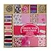 Craft Sensations Card Making Pack, Over 50 Different Items, Sheets, Twine, Stamp, Wooden Shapes, Buttons, Rhinestones and More