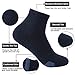 diwollsam Basketball Socks Cushioned, 1/3/5 Pairs Men Women Cool Breathable Cotton Ankle Casual Sport Running Hiking Dress Socksthumb 2