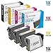 LD Products Replacements for Epson 252XL Ink Cartridges Combo Pack (1 Black 1 Cyan 1 Magenta 1 Yellow) High Yield 4-Pack for use in WF-3640 WF-7110 WF-7210 WF-7610 WF-7620 WF-7720 WF-7720DTWF WF-3620