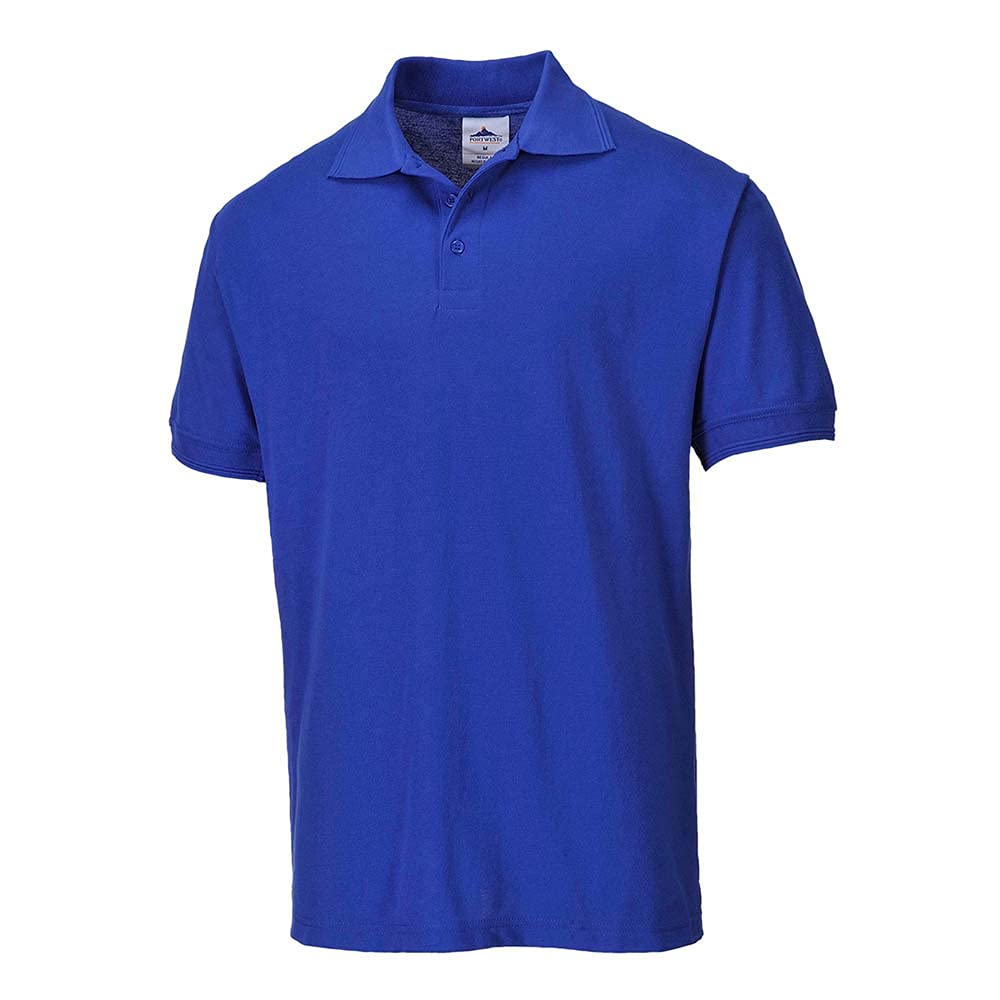 Stalwart A763-M Polo Shirt, Royal Blue, Medium