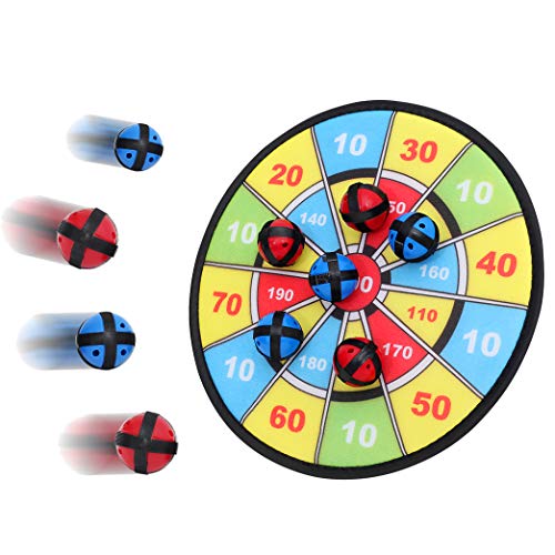 Kids Dart Board Game with 20 Balls Using HookandLoop Fasteners 11.8