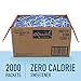 EQUAL 0 Calorie Sweetener, Aspartame Sugar Substitute, Zero Calorie Sugar Free Sweetener Packets, Sugar Alternative, 2000 Count primary