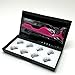 False Eyelashes Magnetic Lashes Extensions 3D Reusable Dual Eyelashes tweezers Set for Natural Look No Glue Needed Cosmetics Eye Decoration (Black)