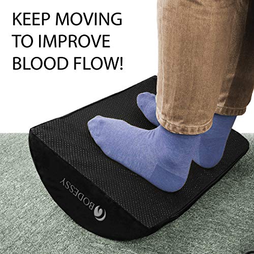 Foot Rest Under Desk, Ergonomic Memory Foam Foot Cushion, Office Foot