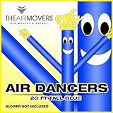 20FT Blue Skyer  Wacky Waving Inflatable Fly Sky Guy Puppet Advertising Dancing Tube