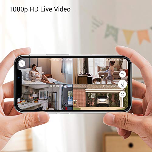 Zmodo Outdoor Security Camera Wireless (2 Pack), 1080p Full HD Home Security Camera System, Works with Alexa and Google… - Image 4