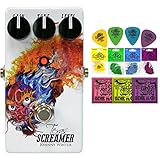 Big Joe Stomp Box Company B-309 Johnny Winter Texas Screamer Overdrive String Bundle w/ 2 free Items: Ernie Ball Guitar Strings, 1 Dozen Dunlop Tortex Picks