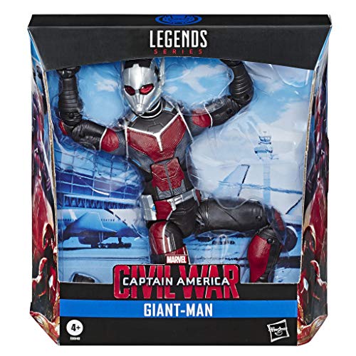 Hasbro Marvel Legends Series Build-A-Figure Deluxe 6" Scale Collectible Action Figure Giant-Man Toy, Premium Design, for Kids Ages 4 & Up