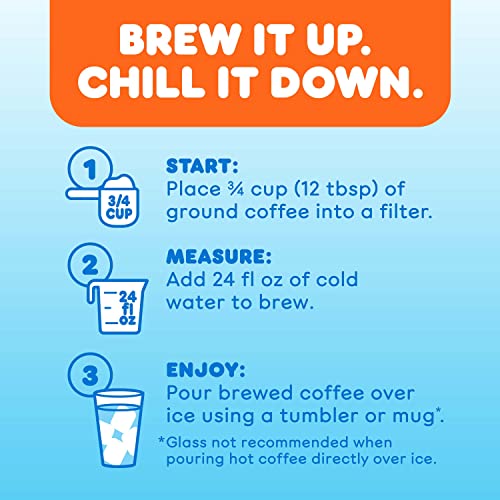 DUNKIN’ COLD GROUND COFFEE, 10 OUNCE (PACK FO 1)