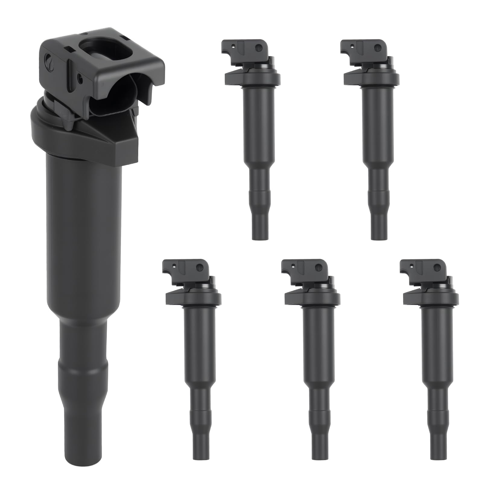 Photo 1 of Ignition Coil for BMW X3 X5 X6 Z4 525i 528i 530i 535i 740i 325i 328i 330i 335i 3L L6 2003 2004 2005 2006 2007 2008 2009 2010 2011 2012 2013 UF592 C1638-6 Set