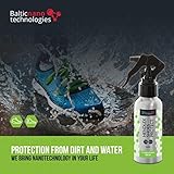 Hendlex Sneaker Protector Spray Waterproof Stain and Water Resistant Nano Coating Fabric Shoes Protect Hydrophobic Spray 100ml / 3.38oz (For Textile Shoes)