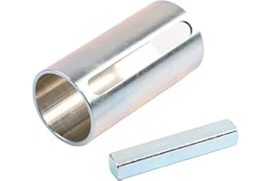 MR HELLO 3/4" to 7/8" Shaft Adapter Pulley Bore Reducer Sleeve Bushing & Keystock