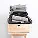 Bedsure Grey Knit Throw Blanket for Sofa and Couch-50 x 60 inches Cozy Soft Farmhouse Throw Blanket-Lightweight Cable Knitted Throw