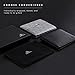 MOTIONTREND Men's RFID Security Protection Leather Wallet (Black)
