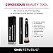 Premium Double Ended Retractable Kabuki Makeup Brush - Synthetic Vegan Cruelty Free Bristles - For Loose Powder Cream and Liquid Make Up - Travel Set