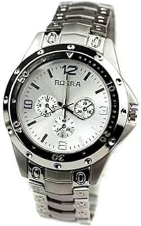 Chronograph Silver Dial Mens Watch (St-Wd)