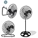 Unique Imports Premium Large High Velocity Industrial Floor Fan 18
