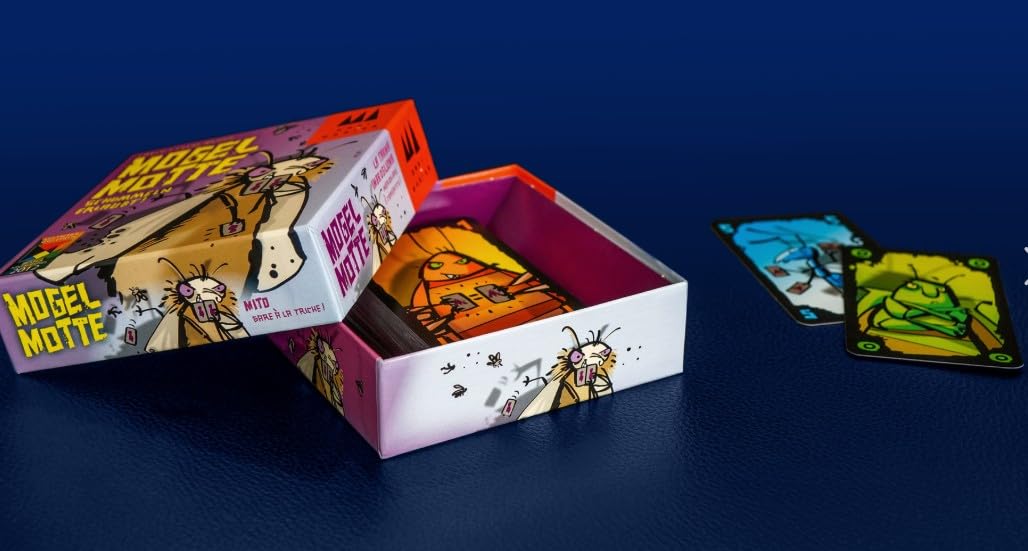 Schmidt Spiele 40862 Mogel Motte, Drei Magier Kartenspiel 3