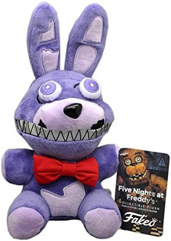 hkp Five Nights at Freddy's Exclusive Limited Edition Nightmare Bonnie Plush FNAF Doll, 8 inch