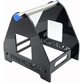 1 Pcs 3D Printer Filament Spool Holder Black Acrylic Storage Rack | for PLA, ABS, Wood, TPU, Nylon, Flexible Materials, Organzied for Office Workshop, Studio