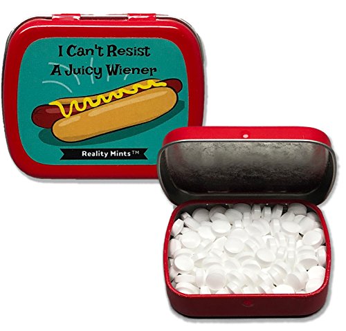 image for Reality Mints I Can’t Resist A Juicy Wiener Mints – Crazy Gift for
