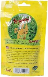 YEOWWW Catnip Bags 28.35 g Green 1 oz resealable bag YEOWWW view 2