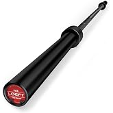 Professional Deadlift Bar, 92in 27MM Deadlift Barbell for Powerlifting, Barbell for 45lb 1500 lbs Weight Capacity 190K PSI, Enhanced Flex Weight Bar Fit 2" Weights