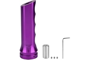 Suuonee Handbrake Cover,Universal Auto Car Aluminum HandBrake Cover Handle Protector Hand Brake Sleeve(Purple)