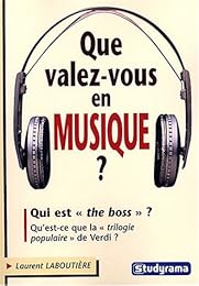 Que valez-vous en musique ?
