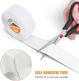 Flintronic Caulk Tape 4.5m Self Adhesive Waterproof Mildewproof 20mm view 3