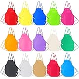Caydo 30 Pieces Painting Apron for Kids Ages 3 to 7 Years Preschool, in Painting, Kitchen, Classroom, Community Event, Crafts and Art Painting Activity
