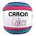 Caron Cake Self Striping Yarn 1 Ball Mixed Berry 7.1 ounces