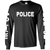 Police - Novelty Duty cop Law Enforcement - Long Sleeved Tee