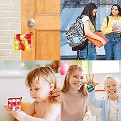 40 PCS Mini Pop Keychain Fidget Sensory