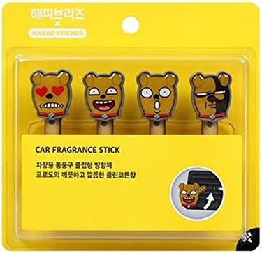 Kakao Friends Car Fragrance Stick Air Freshener, Perfect Gift for Giving Away (Frodo)
