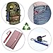[Updated] 4 Pack Portable Collapsible Reusable Straws - Telescopic Stainless Steel Metal Travel Straw Drinking with Case, Cleaning Brush and Keychain, by Huameilong(Sliver, Black, Blue,Red)
