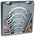GEARWRENCH 5 Pc. 12 Pt. Reversible Half Moon Double Box Ratcheting Wrench Set, Metric - 9850
