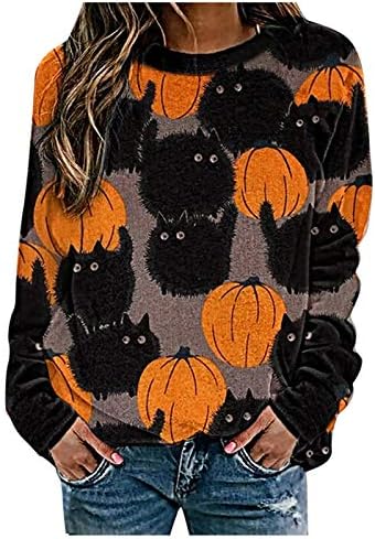 ladies pumpkin sweatshirt