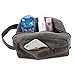 S-ZONE Mens Travel Case Dopp Kit Small Shaving Toiletry Bag Makeup Organizer Insert