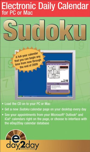 Sudoku eDay2Day: Electronic Daily 2009 Calendar by