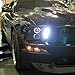 Spec-D Tuning LHP-MST05JM-TM Ford Mustang Halo Led Black Projector Head Lights