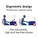 Elekin Laptop Stand, Portable MacBook Stands, Foldable Desktop Notebook Holder, Adjustable Eye-Level Ergonomic Laptop Riser for Notebook Thinkpad MacBook Pro/air, Aluminum Metal (White)