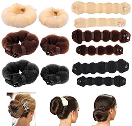 Amazon Co Jp ２本セット Glappy お団子ヘアアレンジ ヘア
