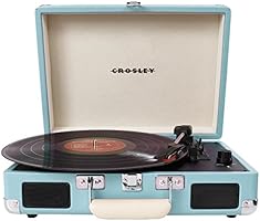 Crosley Radio Cruiser Portable Turntable, Turquoise