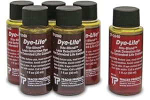 Tracer Spectronics Corp TP39400601 Rite-Blend Extended Life Coolant Dye (for Water Based Fluids)