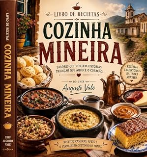 Livro Livro de receitas Cozinha Mineira (Coletânea de receitas Chef Augusto Vale)